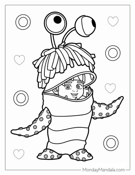 Monster Inc Coloring Pages