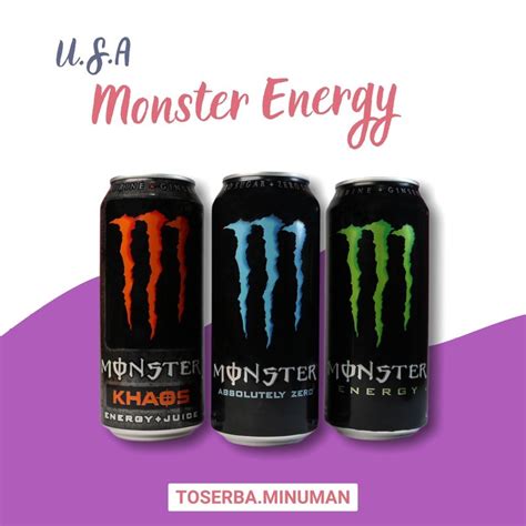 Monster Energy Drink di Indonesia