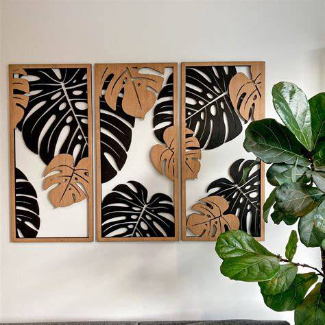 Monstera Leaves Decor