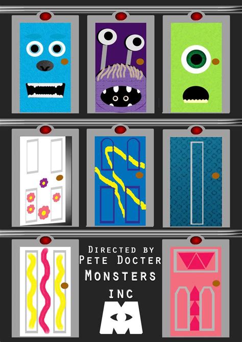 Monsters Inc Doors Printables