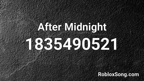 Monsters After Midnight Roblox ID - Roblox music codes