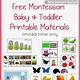 Montessori Printable Materials