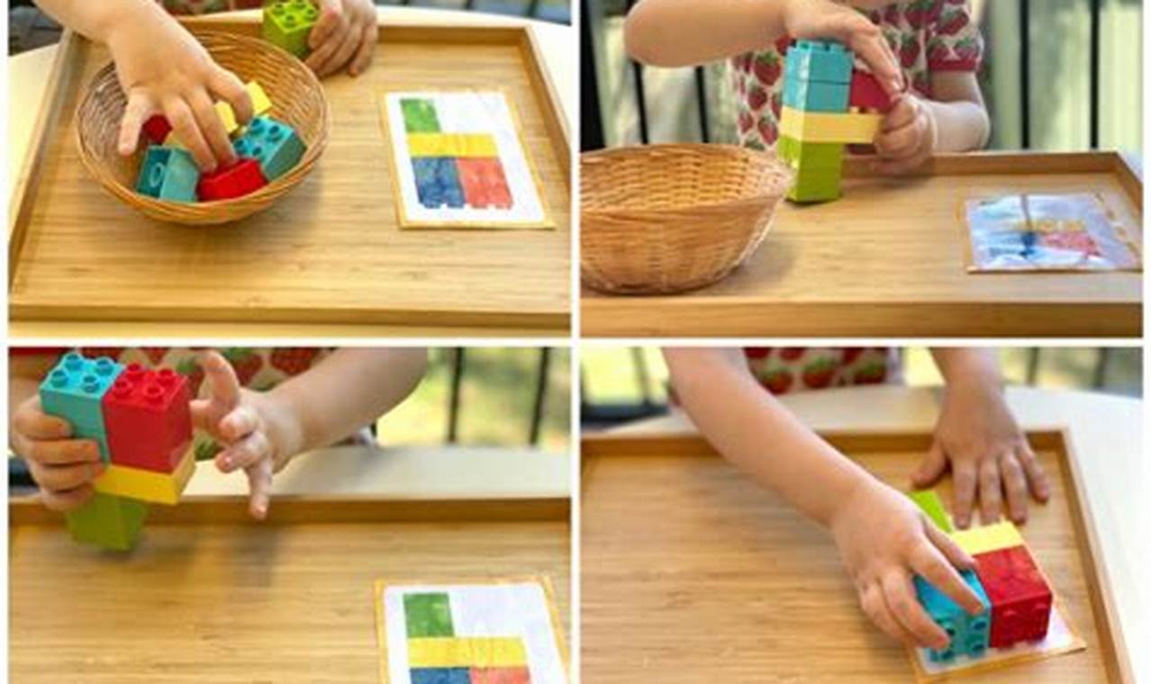 Montessori toys for cognitive skills
