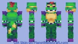 Unleash your Wild Side with Montgomery Gator Minecraft Skin: Roam the Virtual World in Style!