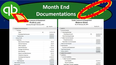 Month End Accruals in Quickbooks