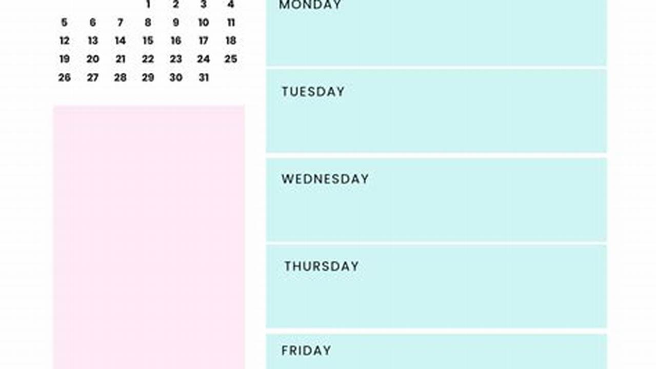 Monthly And Weekly Planner 2025