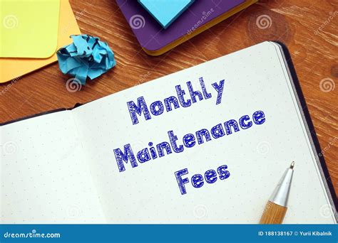 Monthly Maintenance Fees