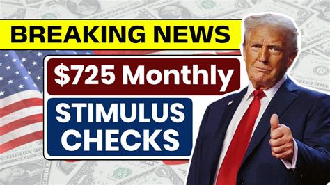 Monthly Stimulus Checks For Adults
