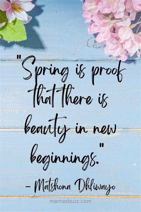 Mood Spring Quotes