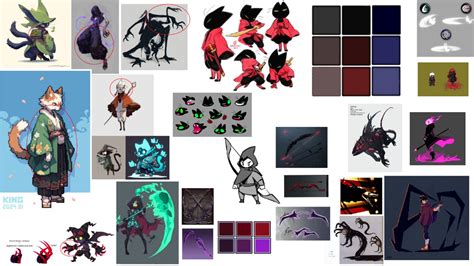 Moodboard Character Design