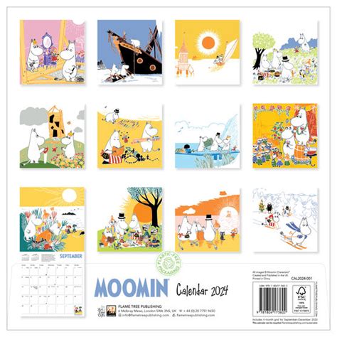 Moomin Calendar 2024