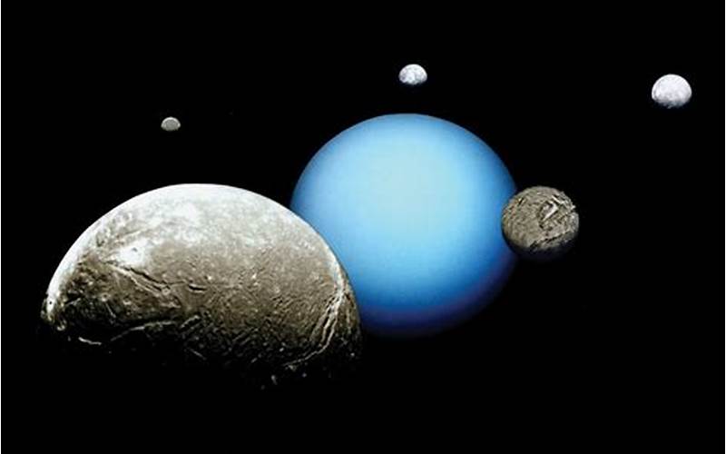 Moon And Uranus