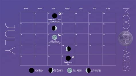Moon Sisters Calendar