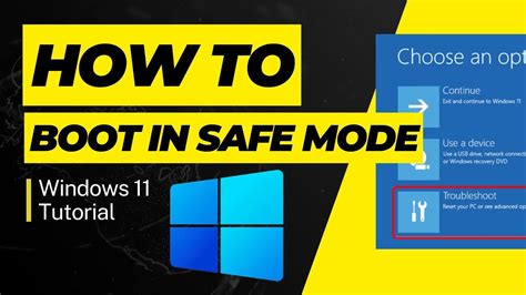 More Ways To Boot To Safe Mode