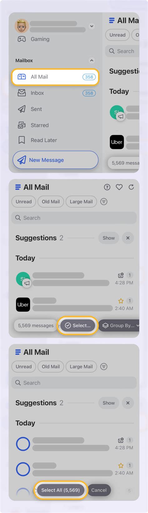 More emails, easier discovery