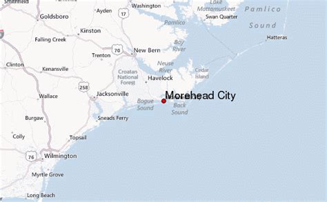 Morehead City Nc Map
