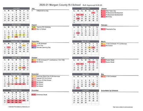 Morgan State Academic Calendar