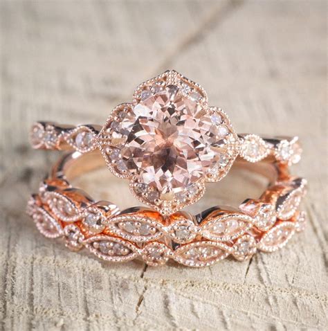 Morganite Wedding Rings: Sparkling Elegance For Your Special Day