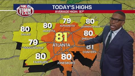 Rise and Shine to Atlanta's Glorious Morning Weather Forecast: Discover the Latest Conditions for Your Perfect Day!