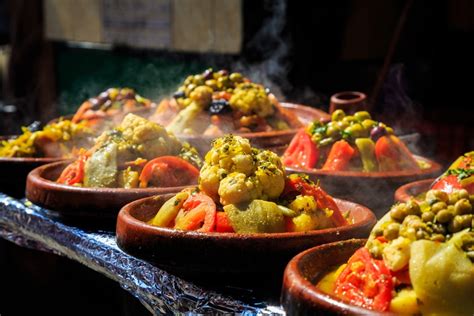 Moroccan Lunch Dishes