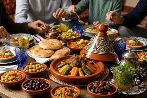 Moroccan Lunch Food