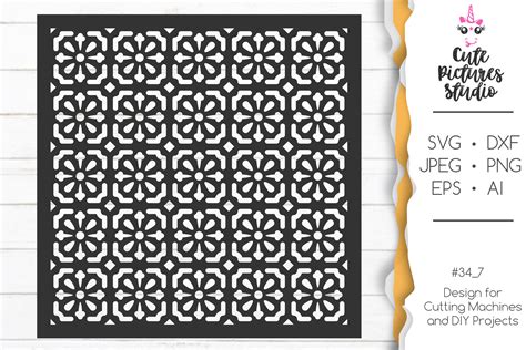 Download Moroccan Stencil Cut File For Cricut