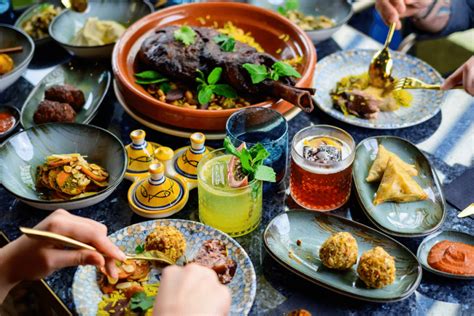 Moroccan Tapas Close-Up
