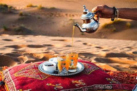 Moroccan tea desert