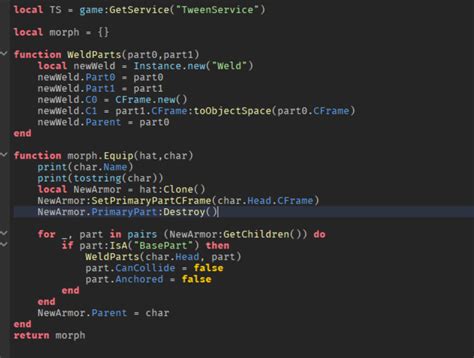 Morphing with values - Scripting Support - Developer Forum | Roblox