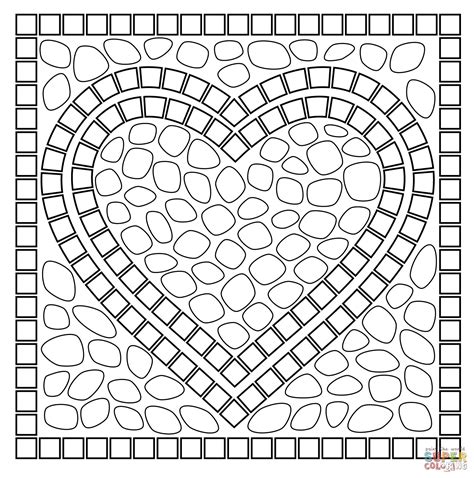 Mosaic Patterns Printable Free