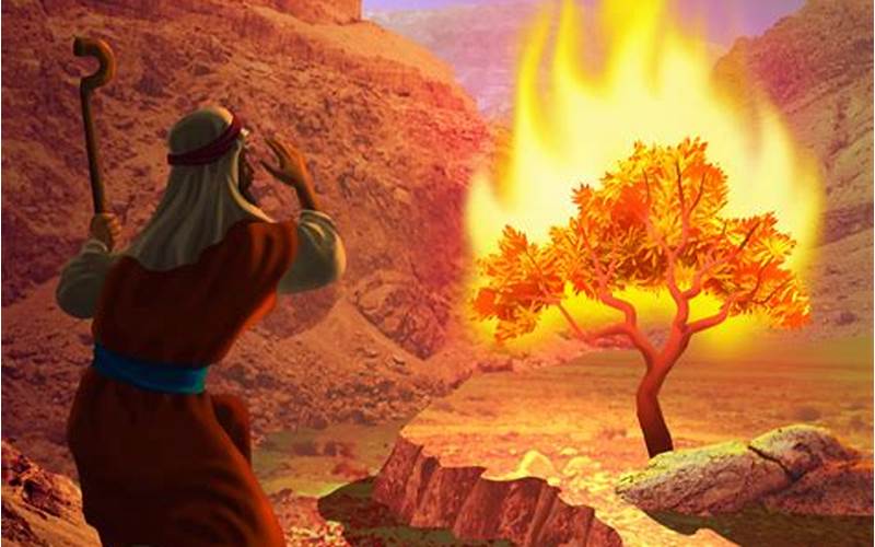 Moses And The Burning Bush