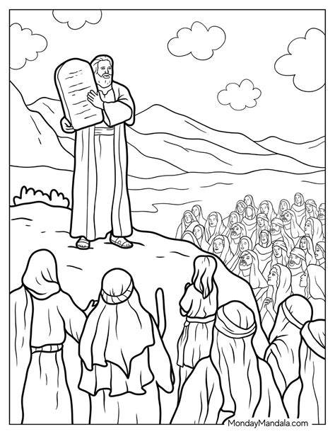 Moses Coloring Pages