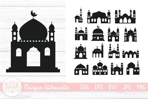 Exquisite Mosque SVG Vector Designs to Enrich Your Digital Artistry