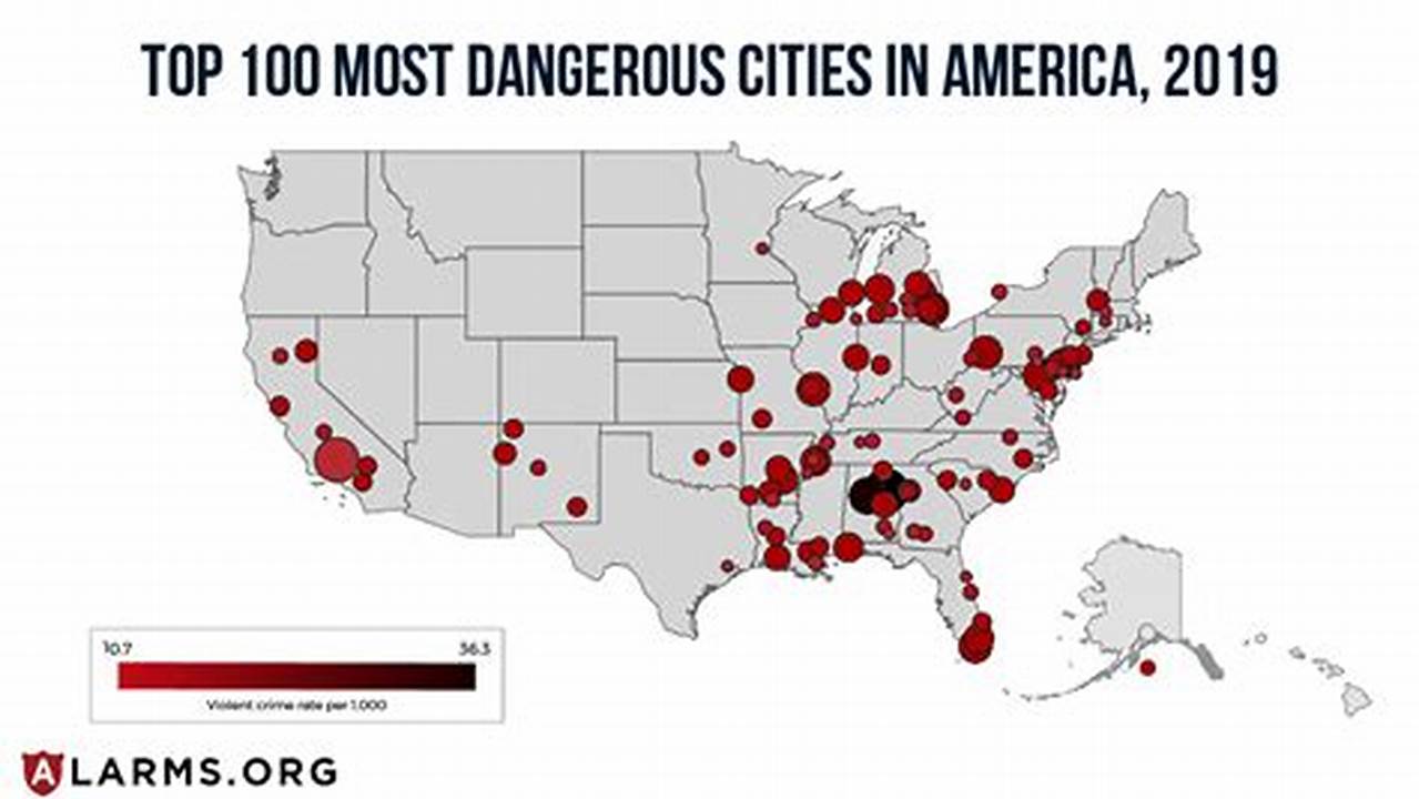 Most Dangerous Cities In The United States 2024
