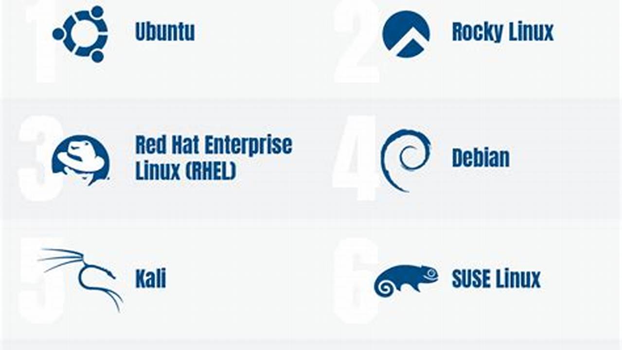 Most Popular Linux Distributions 2024