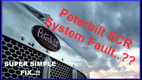 Most Common SCR System Faults in Peterbilt Trucks