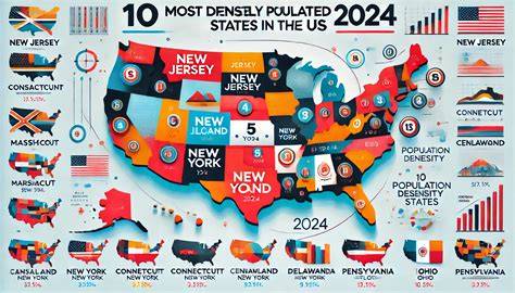 Most Densely Populated US States