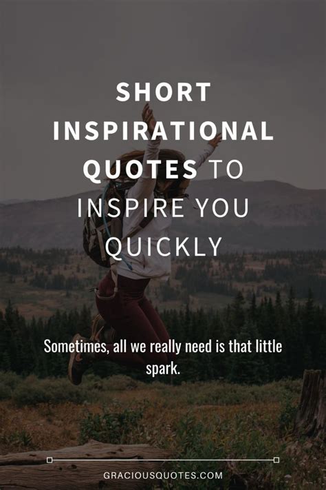 Most Inspirational Short Quotes