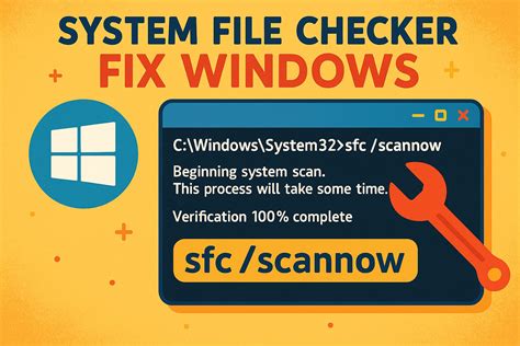 Most common System File Checker/SFC scannow errors