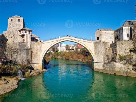 Mostar bridge view