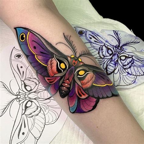 Moth Tattoos Tattoo Ideas, Artists and Models