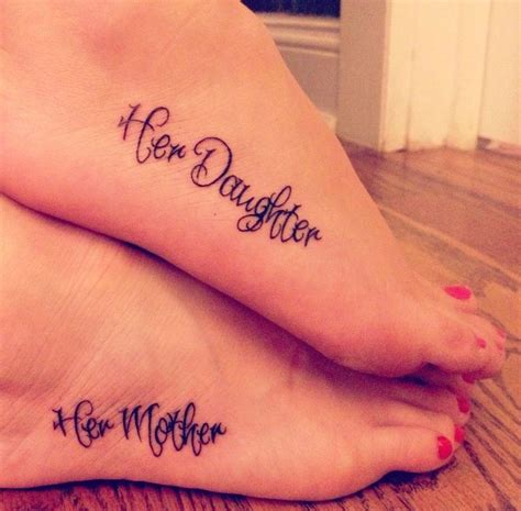 Mother daughter tatto Foot tattoo, Tattoos, Infinity tattoo