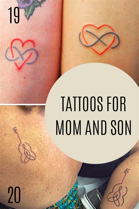 Mother Son Symbol Tattoo Designs Tattoos for