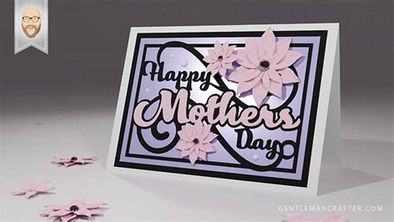 Mother's Day Activity, Free SVG Cut Files