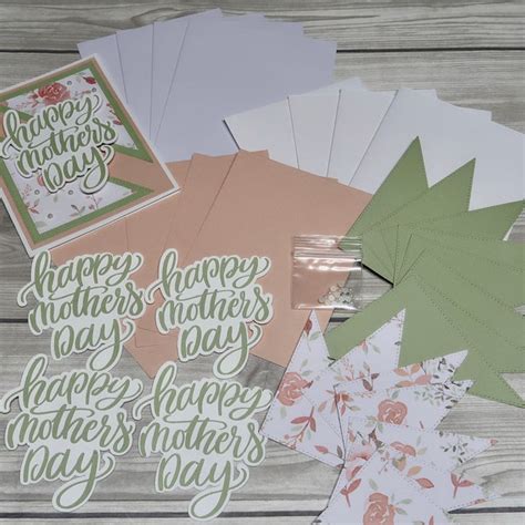 Download Mother's Day Card Kit Cut Files