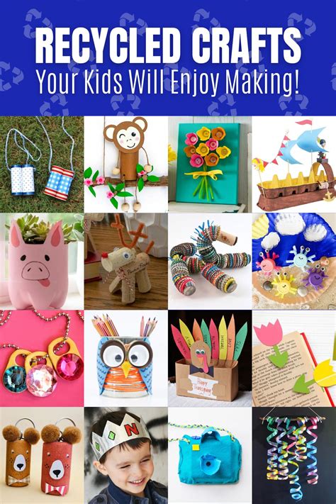Mother's Day Crafts Using Recycled Materials