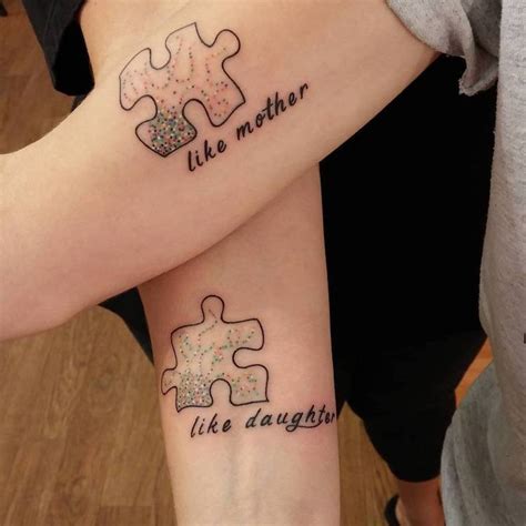 Mother Daughter Tattoos Ideas