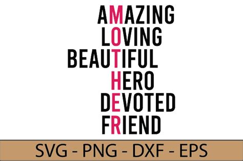 Download Mother Text SVG File - SVG Design Creativefabrica