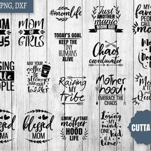 Download Motherhood Bundle Commercial Use DXF Files