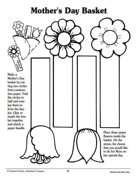 Mothers Day Printable Crafts